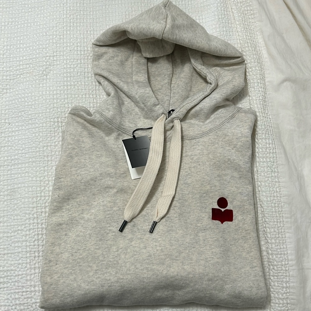 Isabel Marant Embroidered Logo Hoodie - Unisex